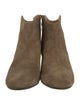 Isabel Marant Suede Western Boots