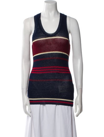 Étoile Isabel Marant Striped Scoop Neck Top