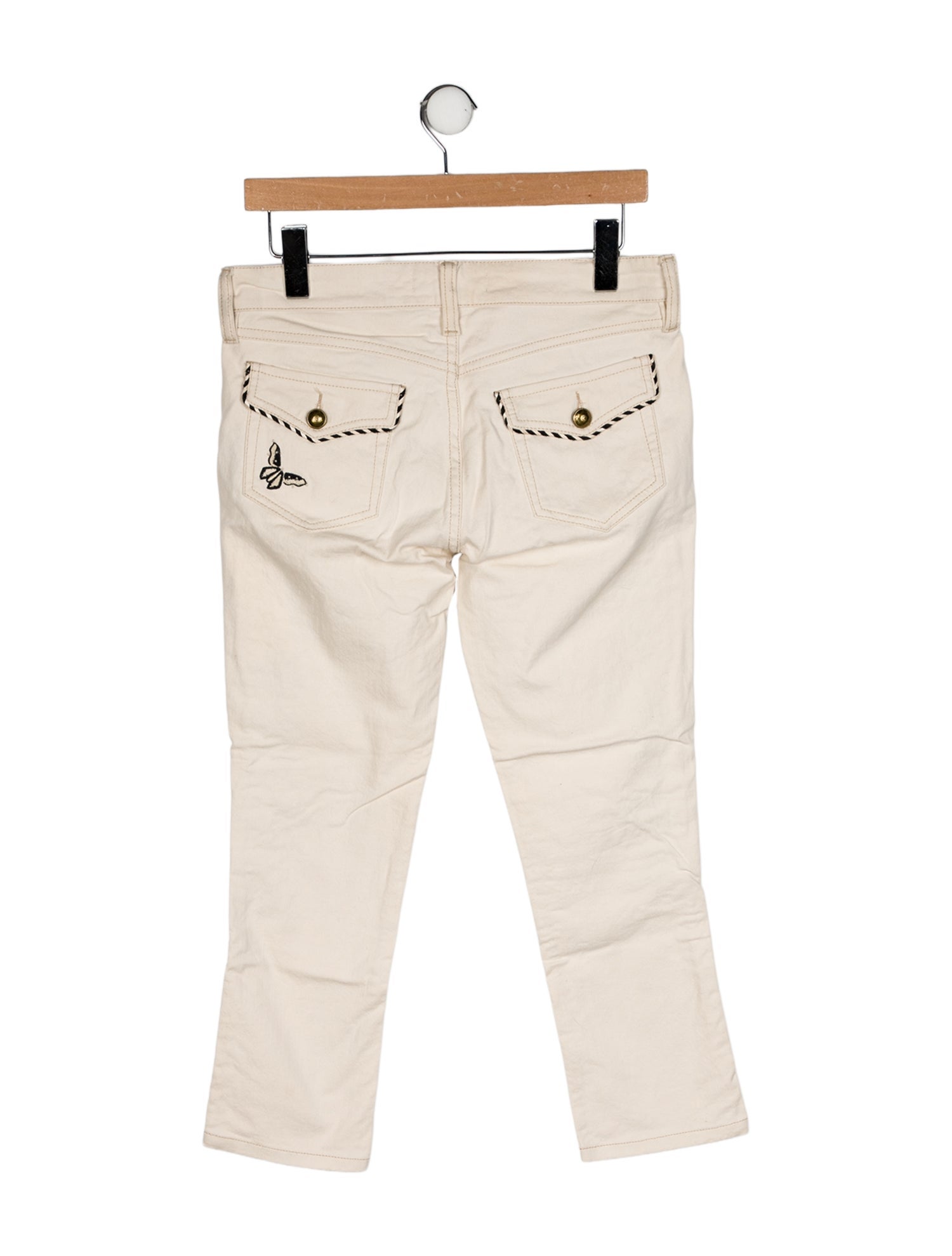 Isabel Marant Mid-Rise Straight Leg Jeans