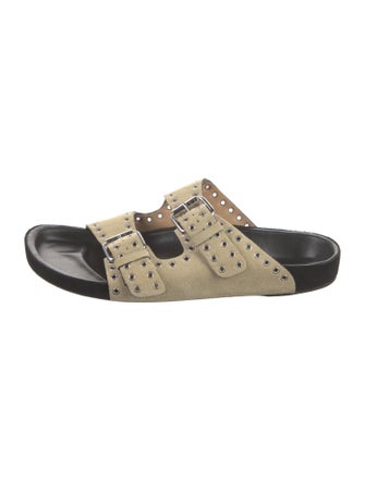 Isabel Marant Suede Slides