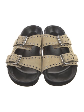 Isabel Marant Suede Slides
