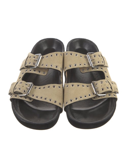 Isabel Marant Suede Slides