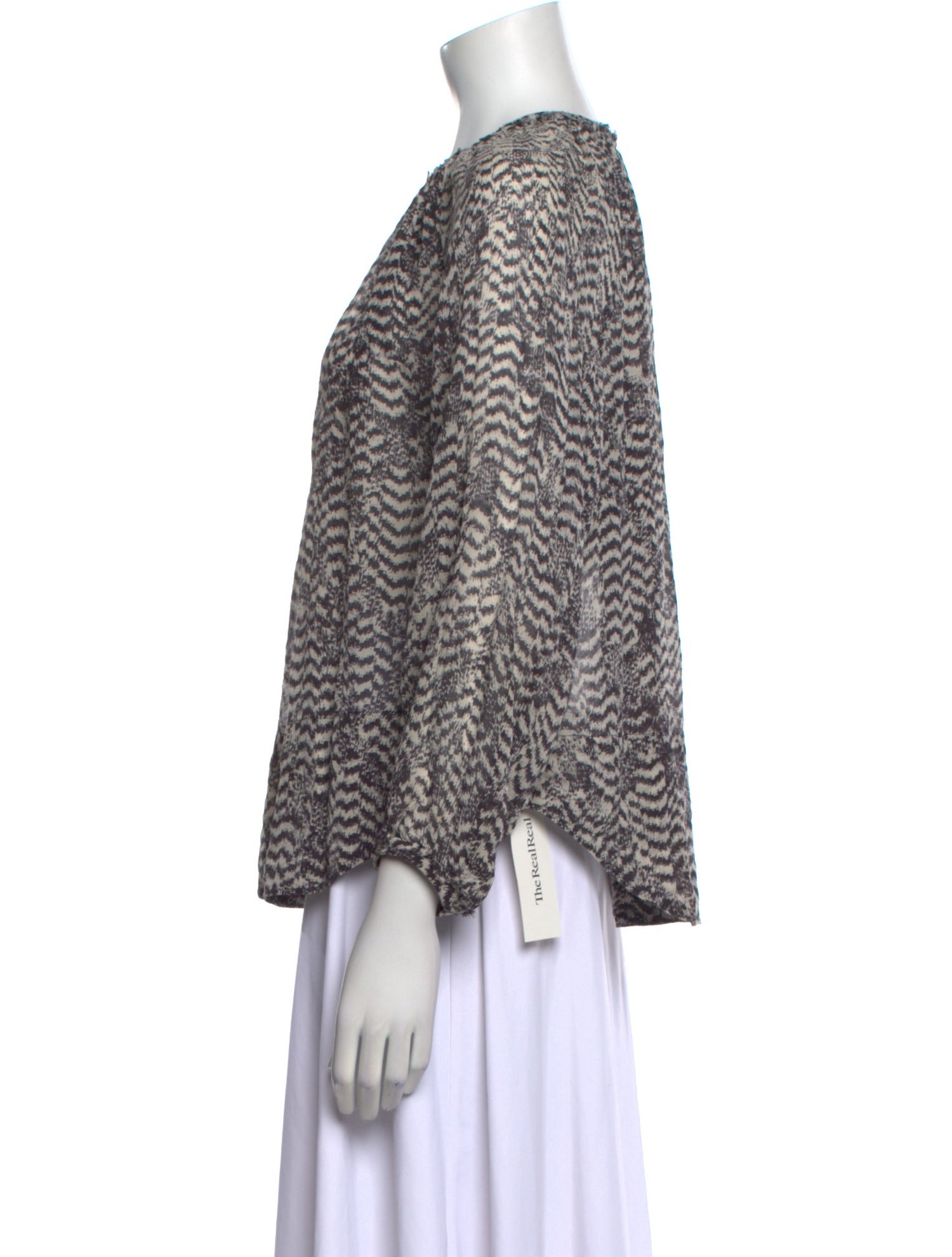 Isabel Marant Silk Printed Blouse