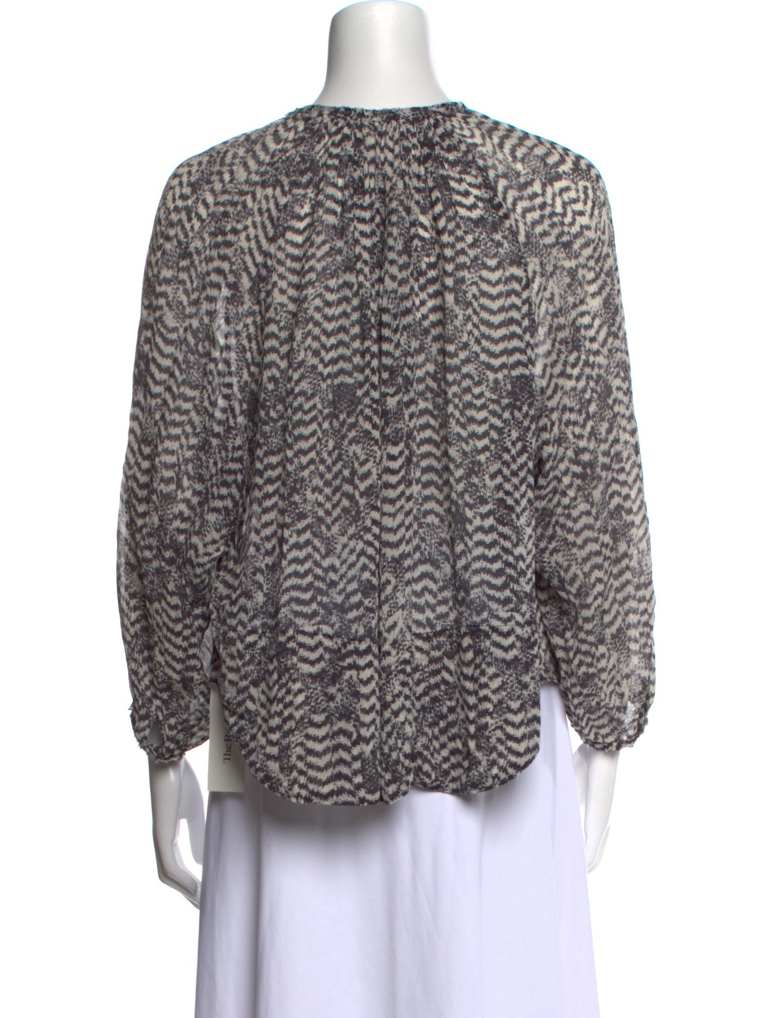 Isabel Marant Silk Printed Blouse