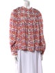 Isabel Marant Silk Printed Blouse