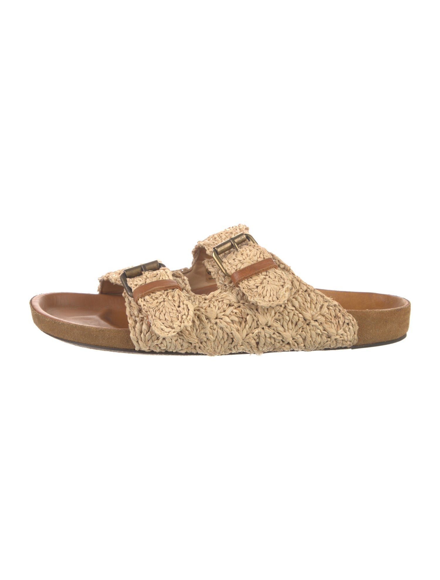 Isabel Marant Straw Slides