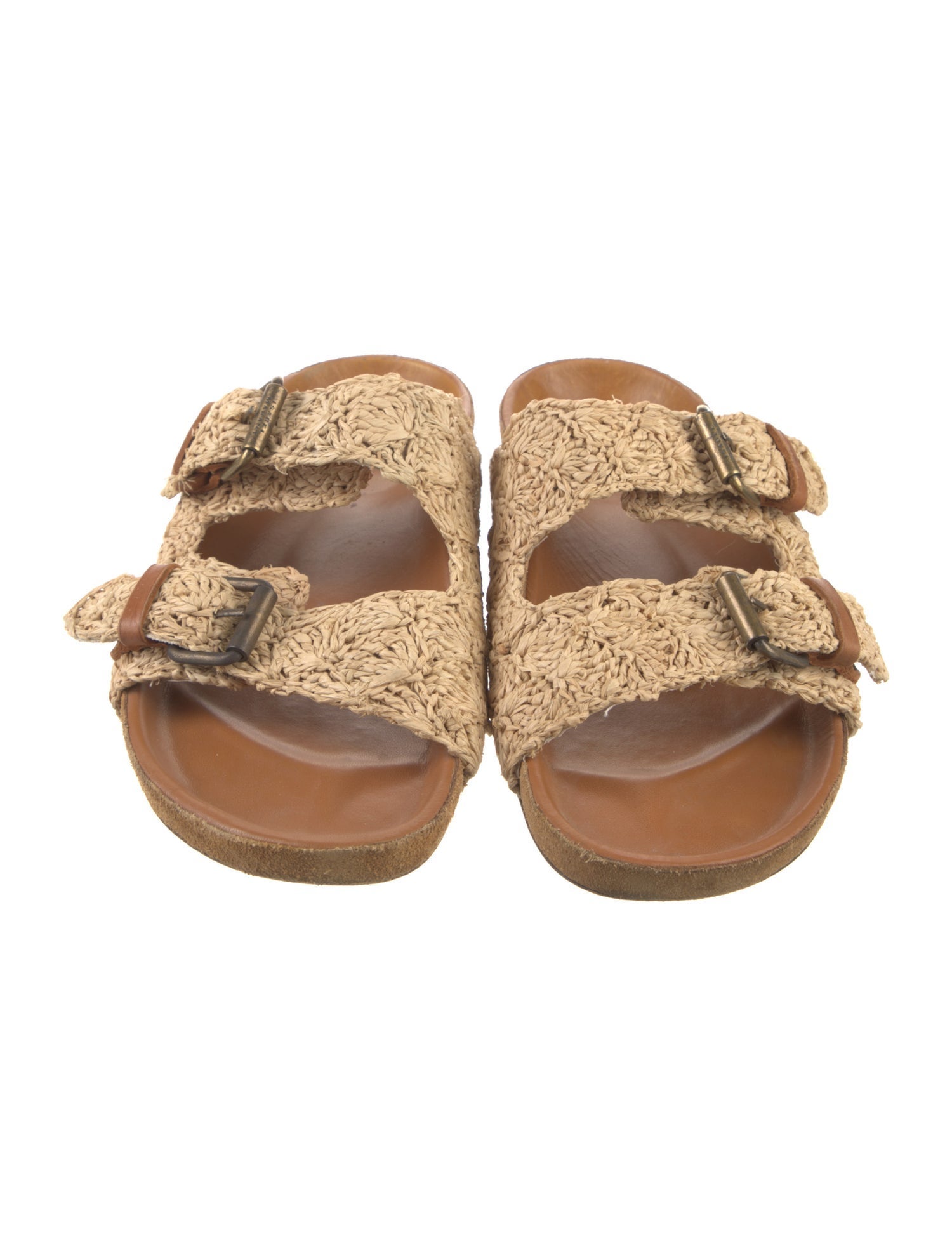 Isabel Marant Straw Slides