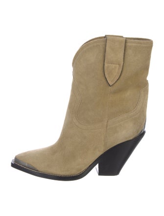 Isabel Marant Suede Western Boots