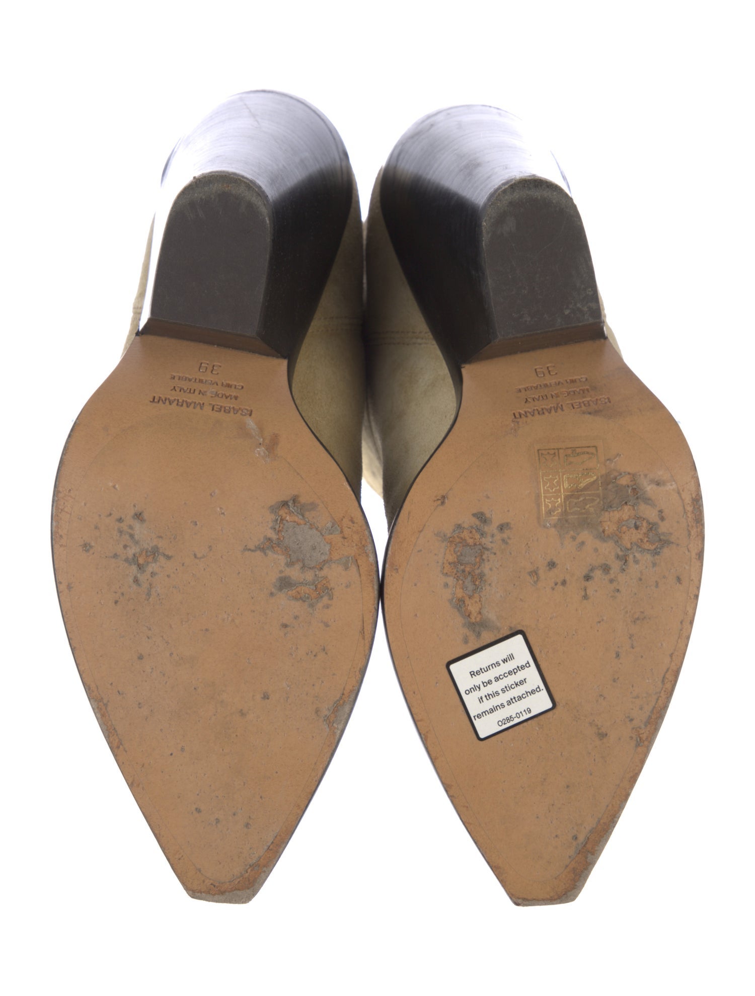 Isabel Marant Suede Western Boots