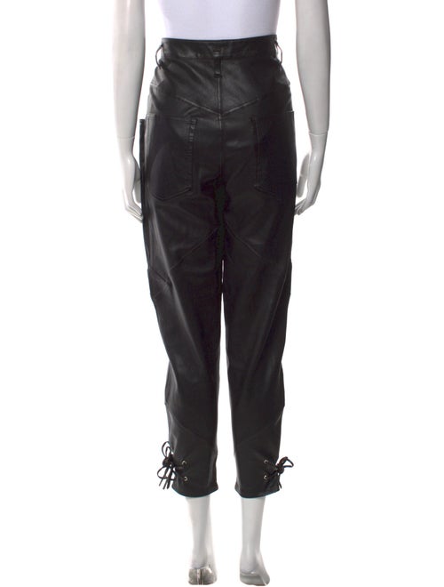 Isabel Marant Leather Skinny Leg Pants