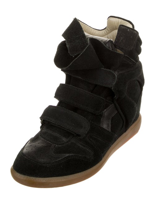Isabel Marant Suede Wedge Sneakers