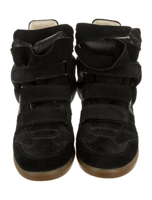 Isabel Marant Suede Wedge Sneakers