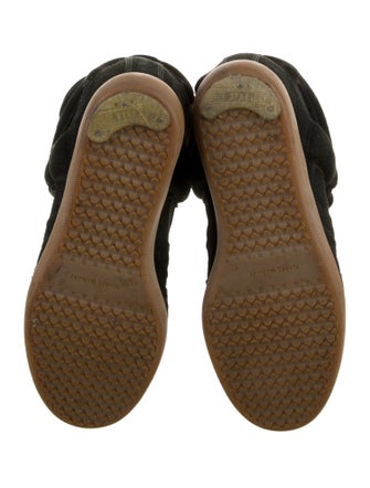 Isabel Marant Suede Wedge Sneakers