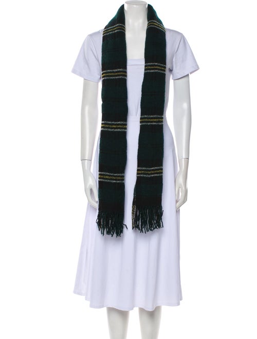 Isabel Marant Virgin Wool Striped Scarf