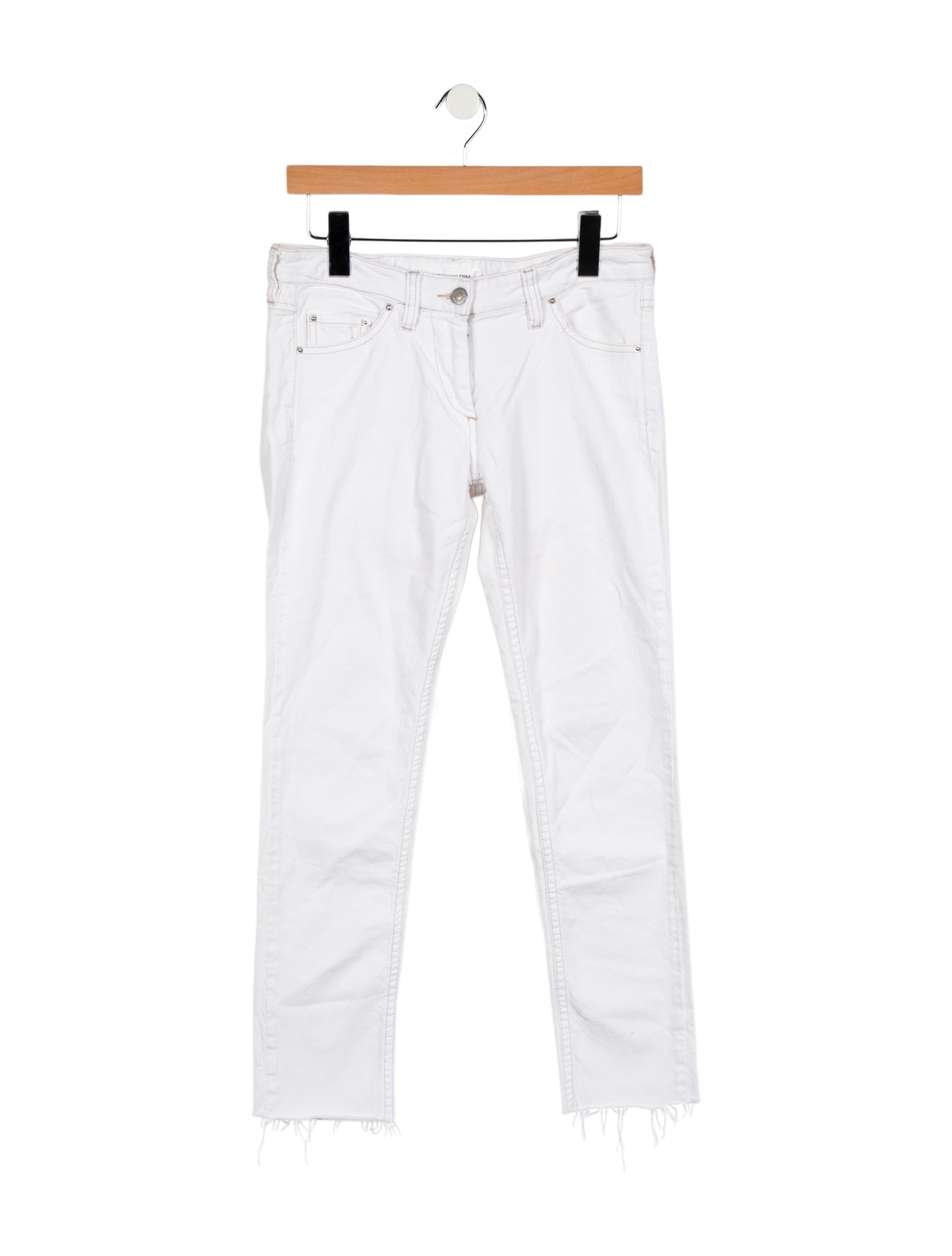 Isabel Marant Mid-Rise Straight Leg Jeans