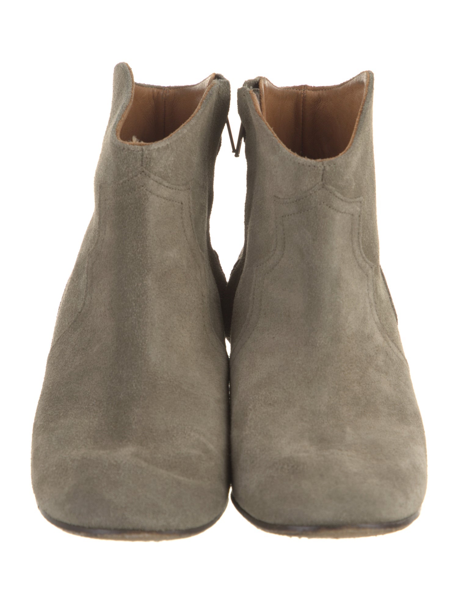 Isabel Marant Suede Western Boots