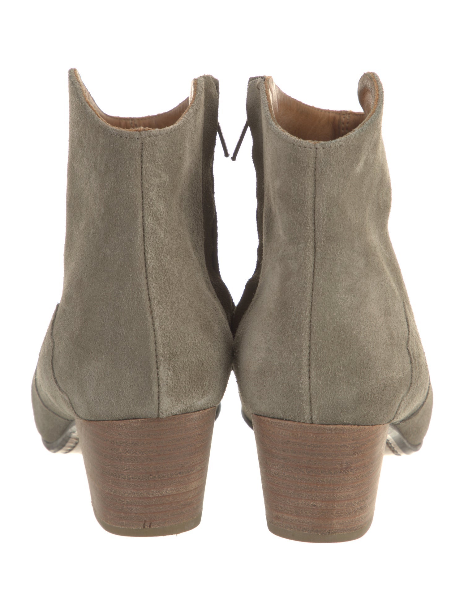 Isabel Marant Suede Western Boots