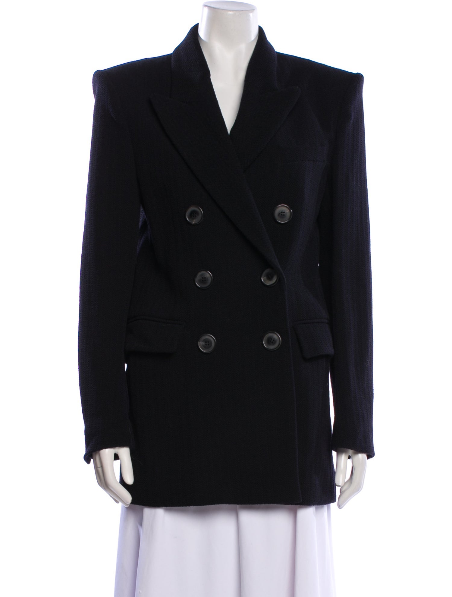 Isabel Marant Virgin Wool Peacoat