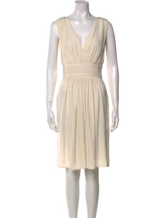 Isabel Marant V-Neck Knee-Length Dress