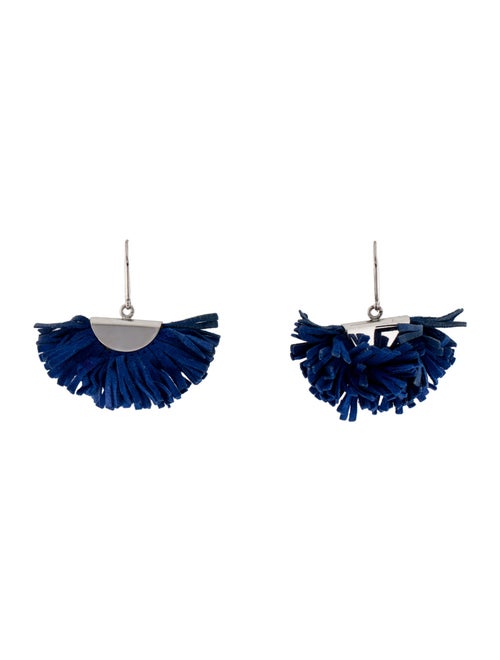 Isabel Marant Suede Tassle Drop Earrings