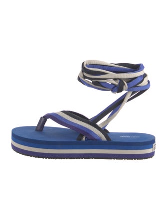 Isabel Marant Printed Gladiator Sandals