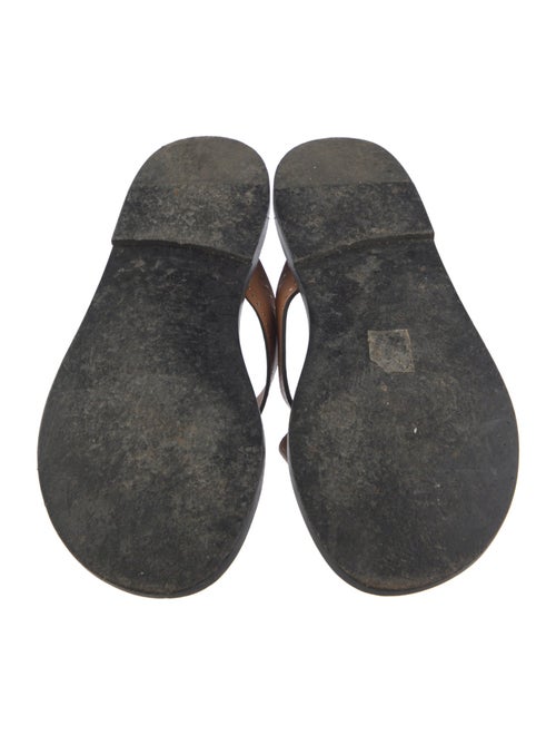 Isabel Marant Leather Studded Accents Slides