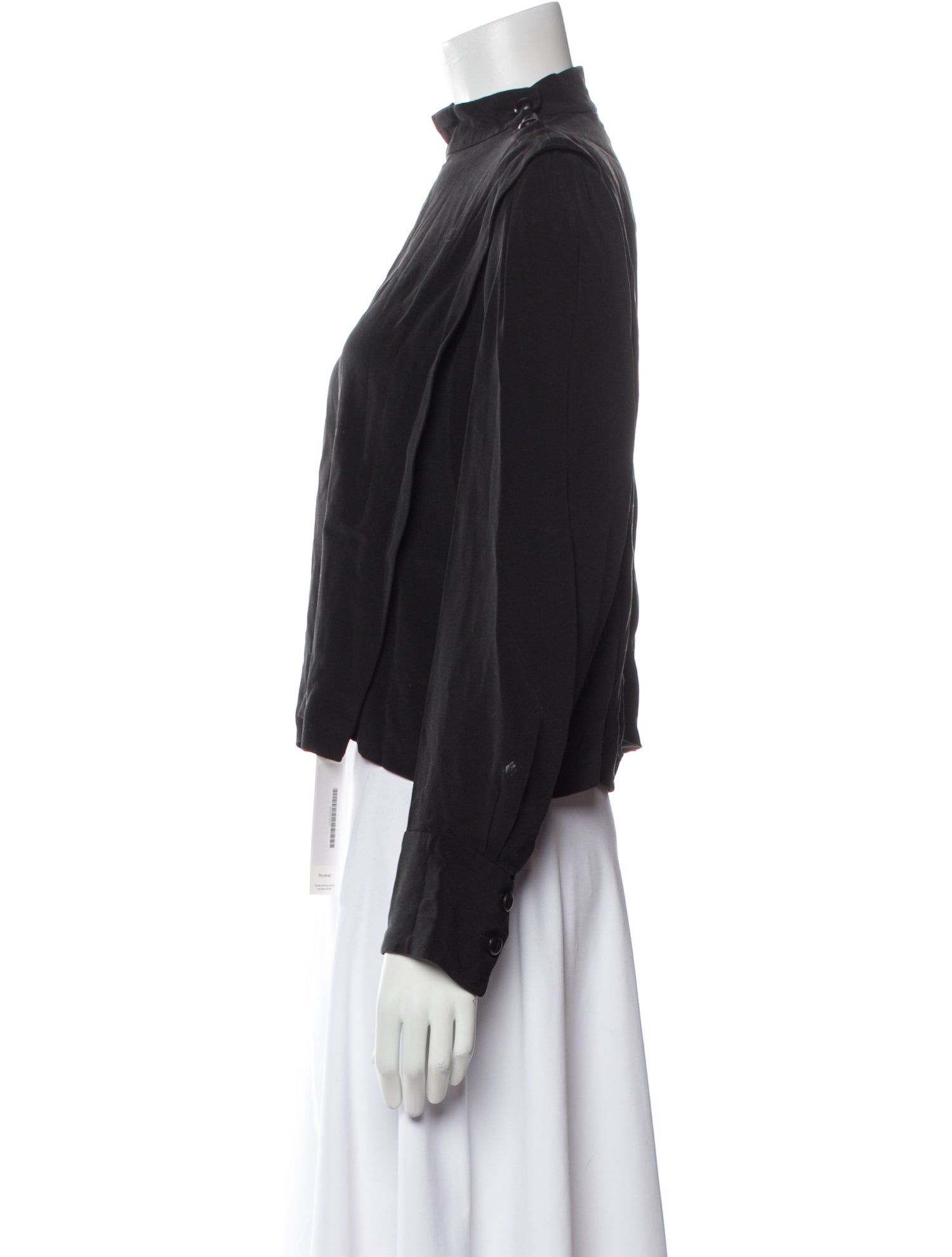 Isabel Marant Mock Neck Long Sleeve Sweatshirt