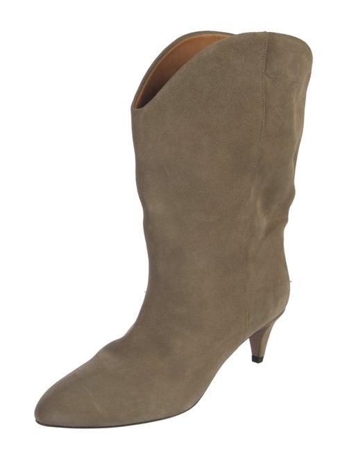 Isabel Marant Suede Western Boots