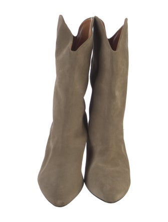 Isabel Marant Suede Western Boots