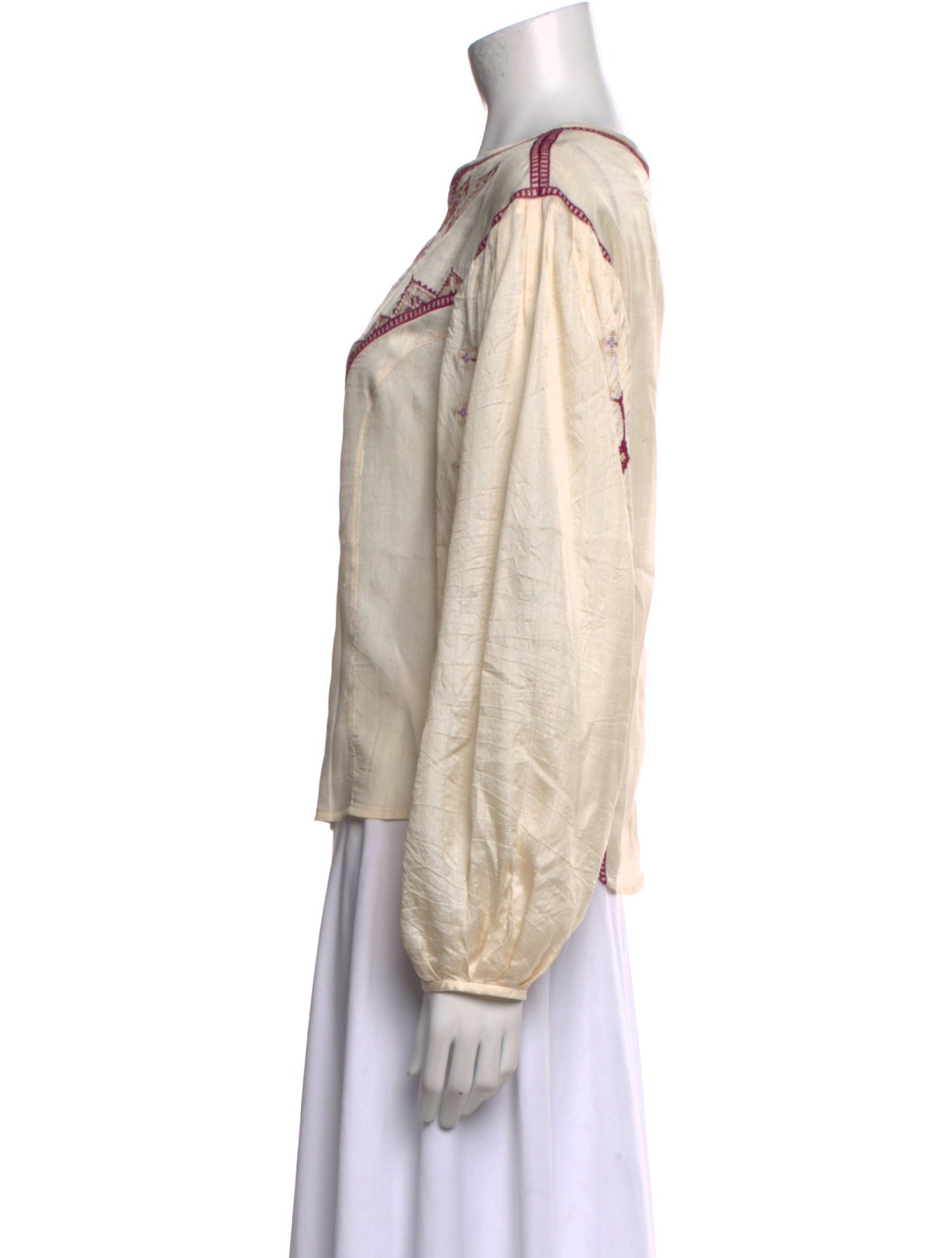 Isabel Marant Silk Printed Blouse