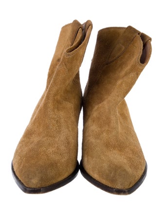 Isabel Marant Suede Western Boots