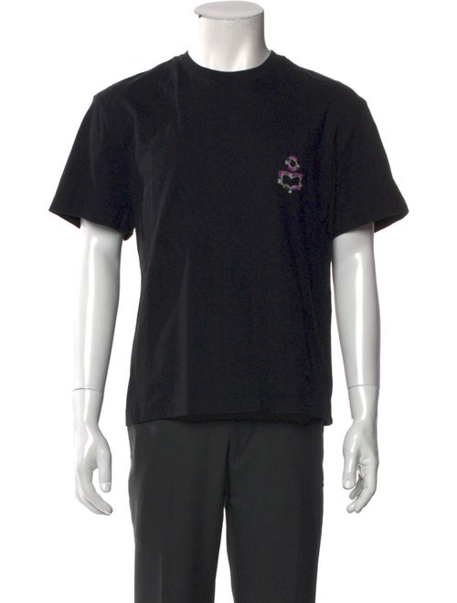 Isabel Marant Graphic Print Crew Neck T-Shirt