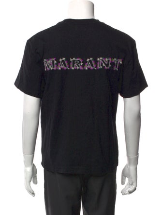 Isabel Marant Graphic Print Crew Neck T-Shirt