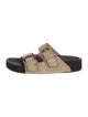 Isabel Marant Suede Studded Accents Slides