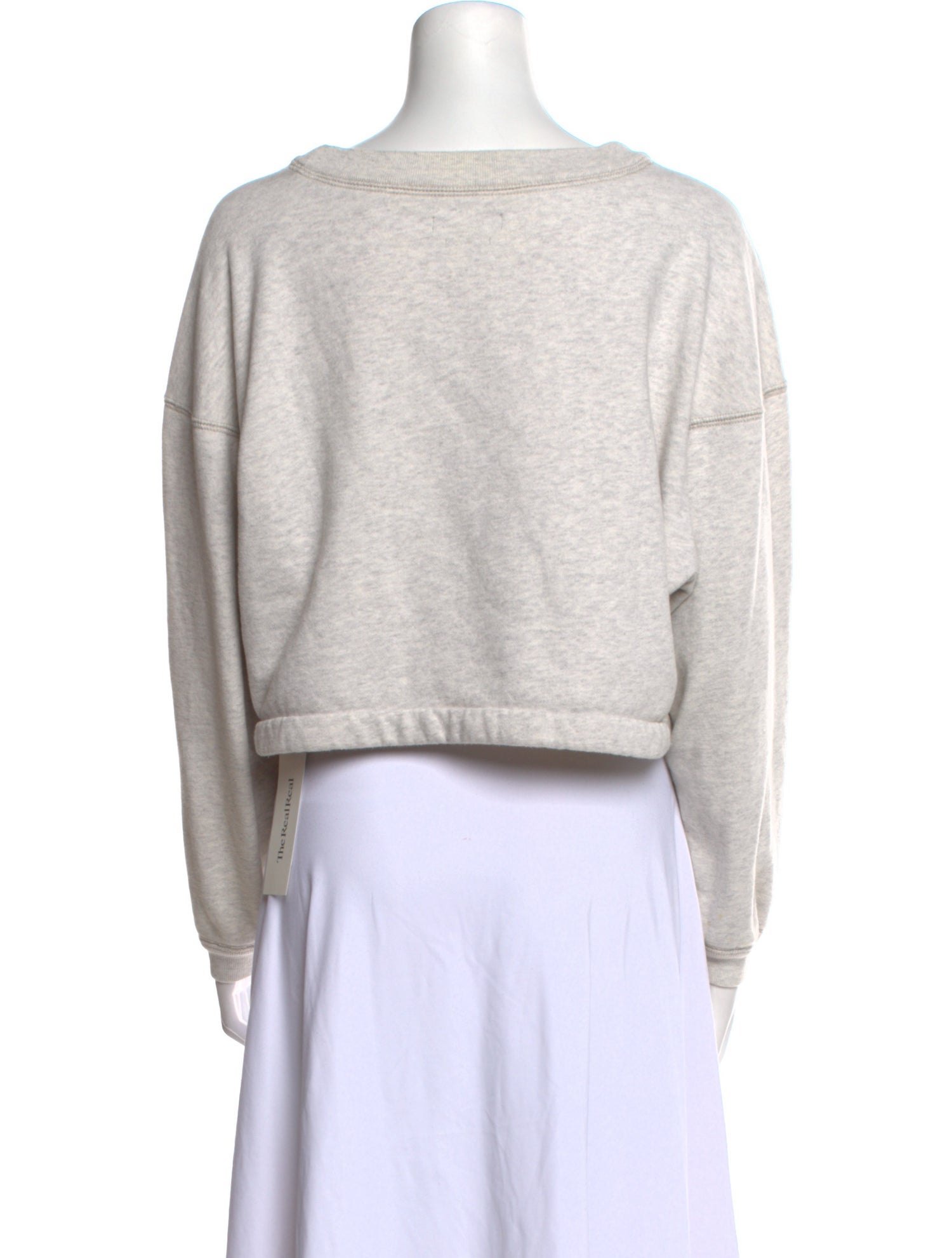 Isabel Marant Graphic Print Bateau Neckline Sweatshirt