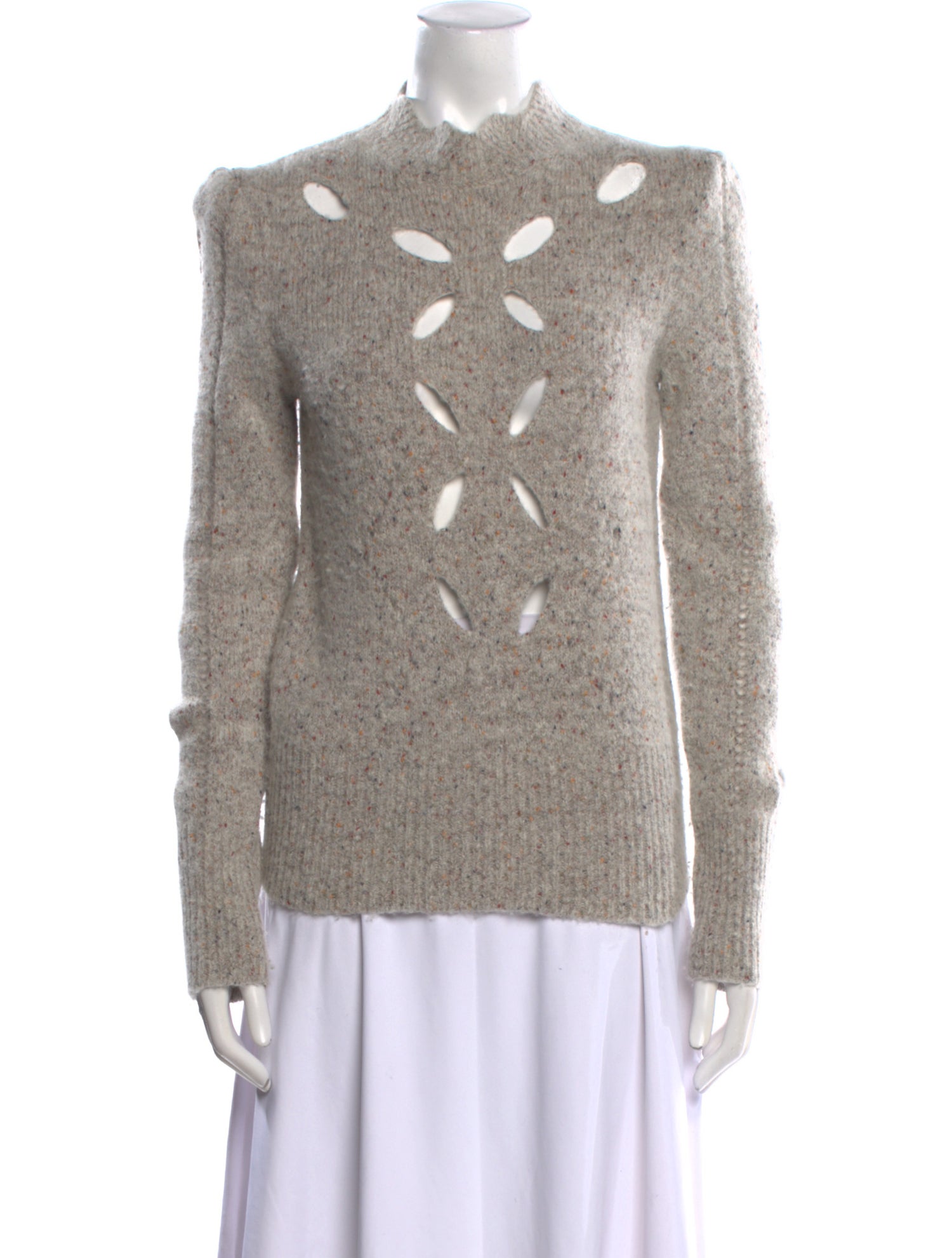 Isabel Marant Alpaca Mock Neck Sweater