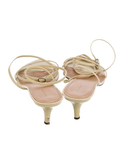 Isabel Marant Embossed Leather Sandals