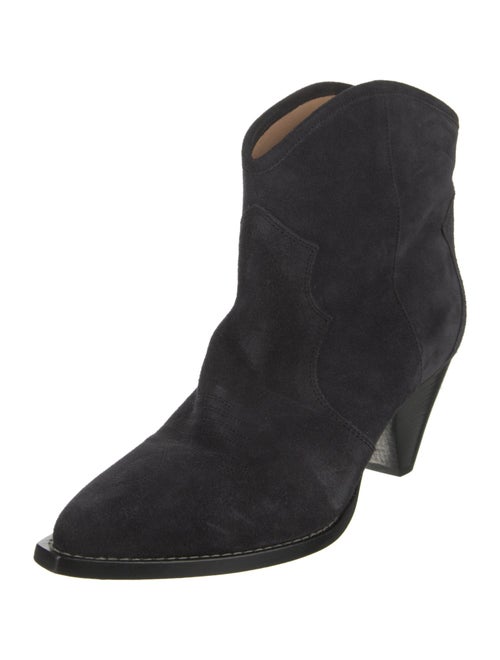 Isabel Marant Suede Western Boots