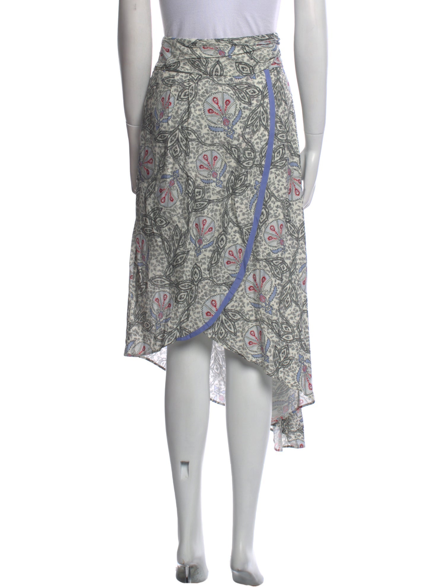 Isabel Marant Printed Midi Length Skirt