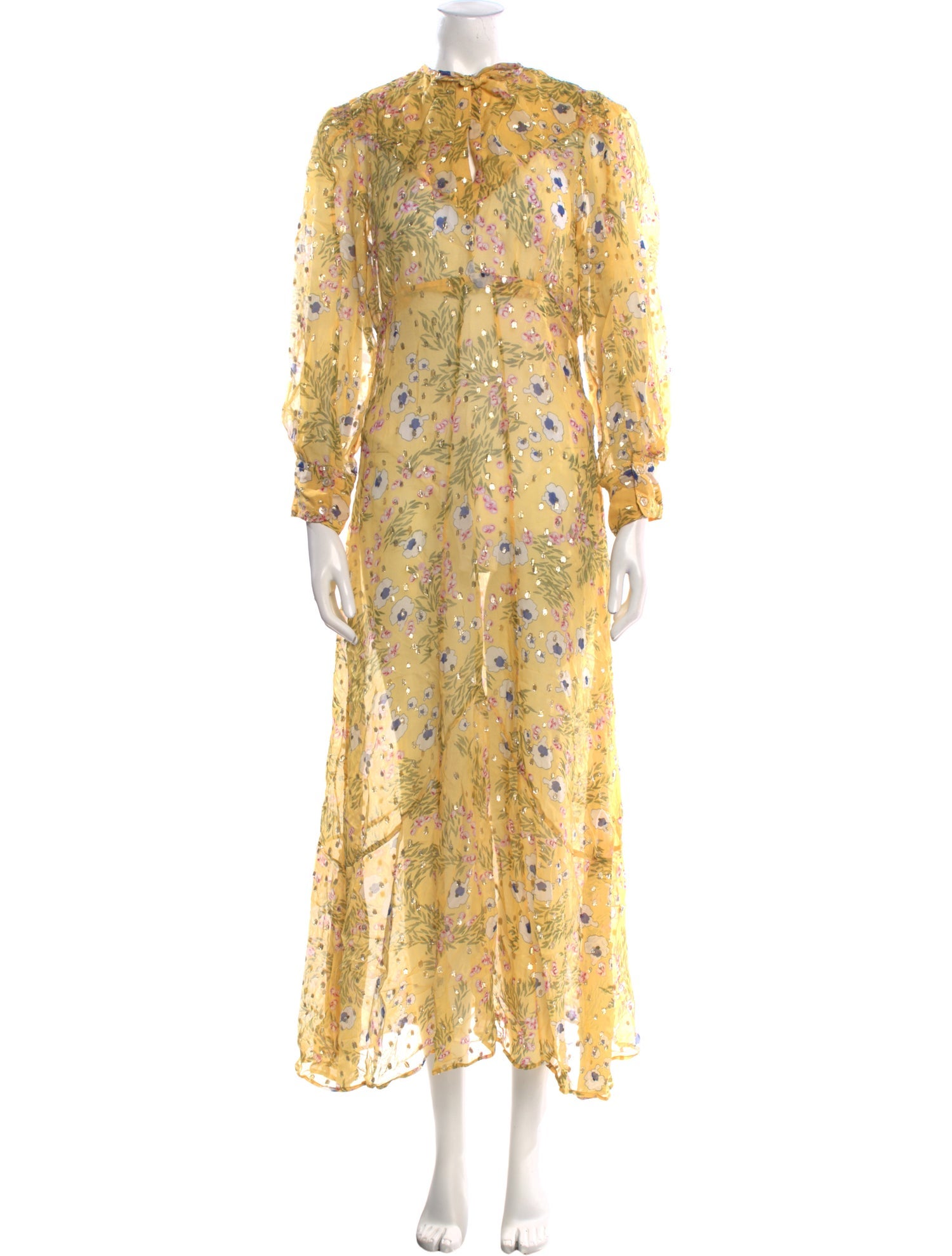 Isabel Marant Silk Long Dress