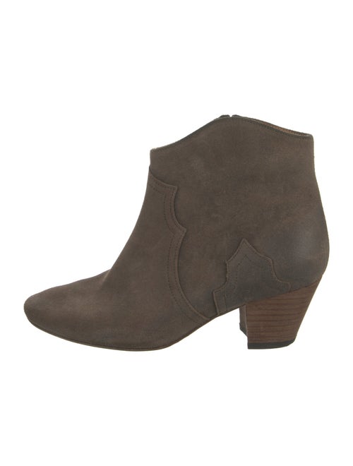 Isabel Marant Suede Western Boots