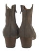 Isabel Marant Suede Western Boots