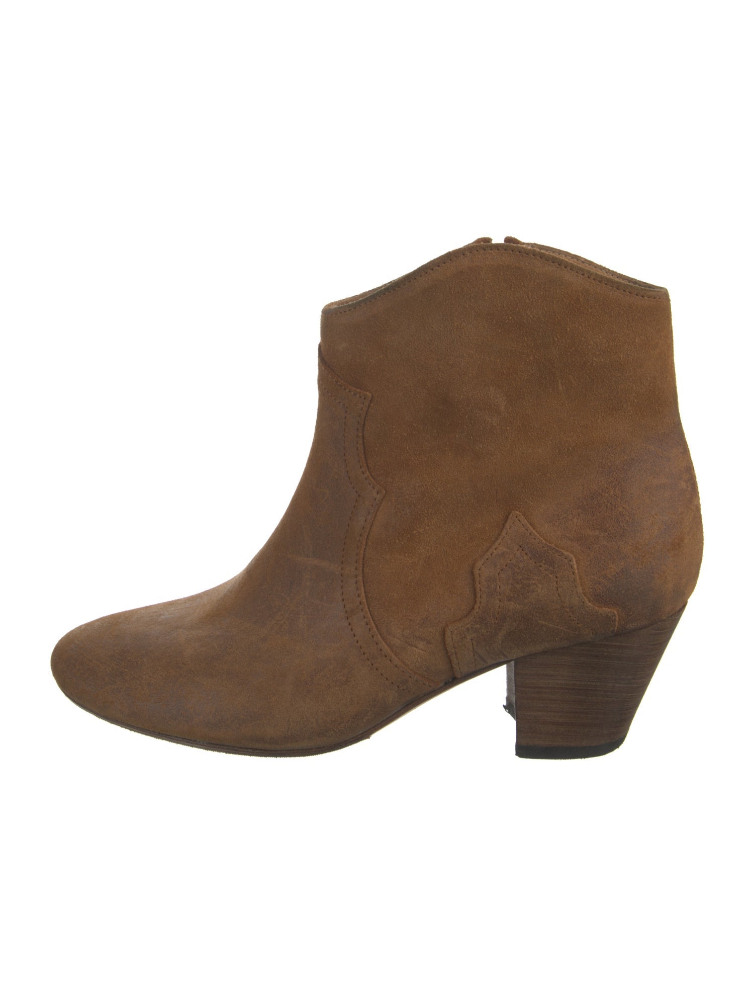 Isabel Marant Suede Western Boots