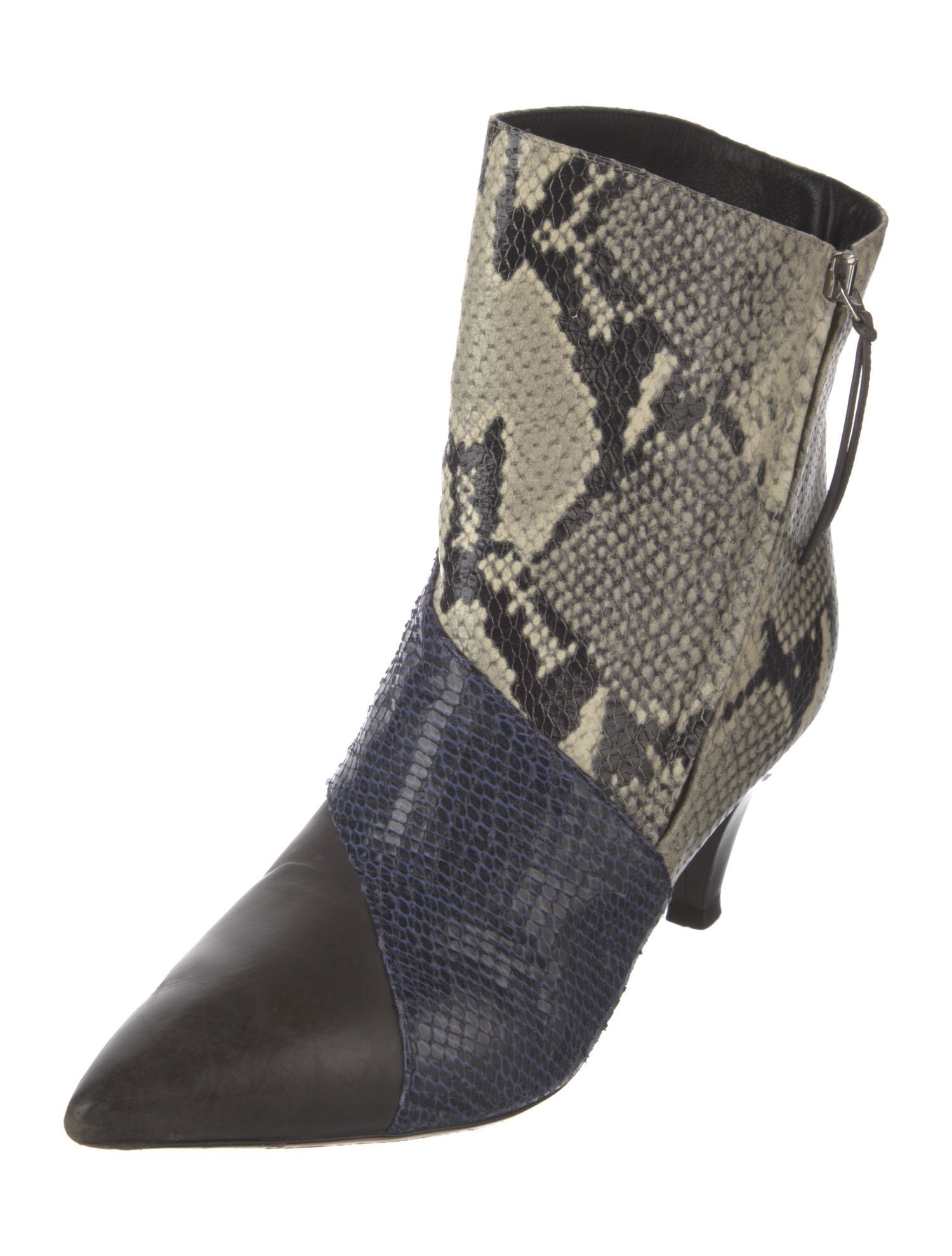 Isabel Marant Snakeskin Animal Print Boots