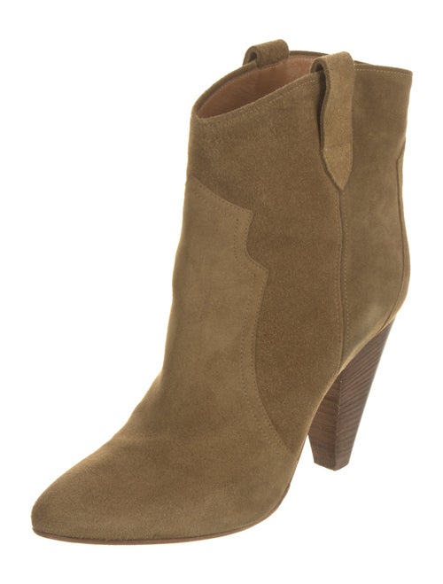 Isabel Marant Suede Western Boots