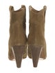 Isabel Marant Suede Western Boots