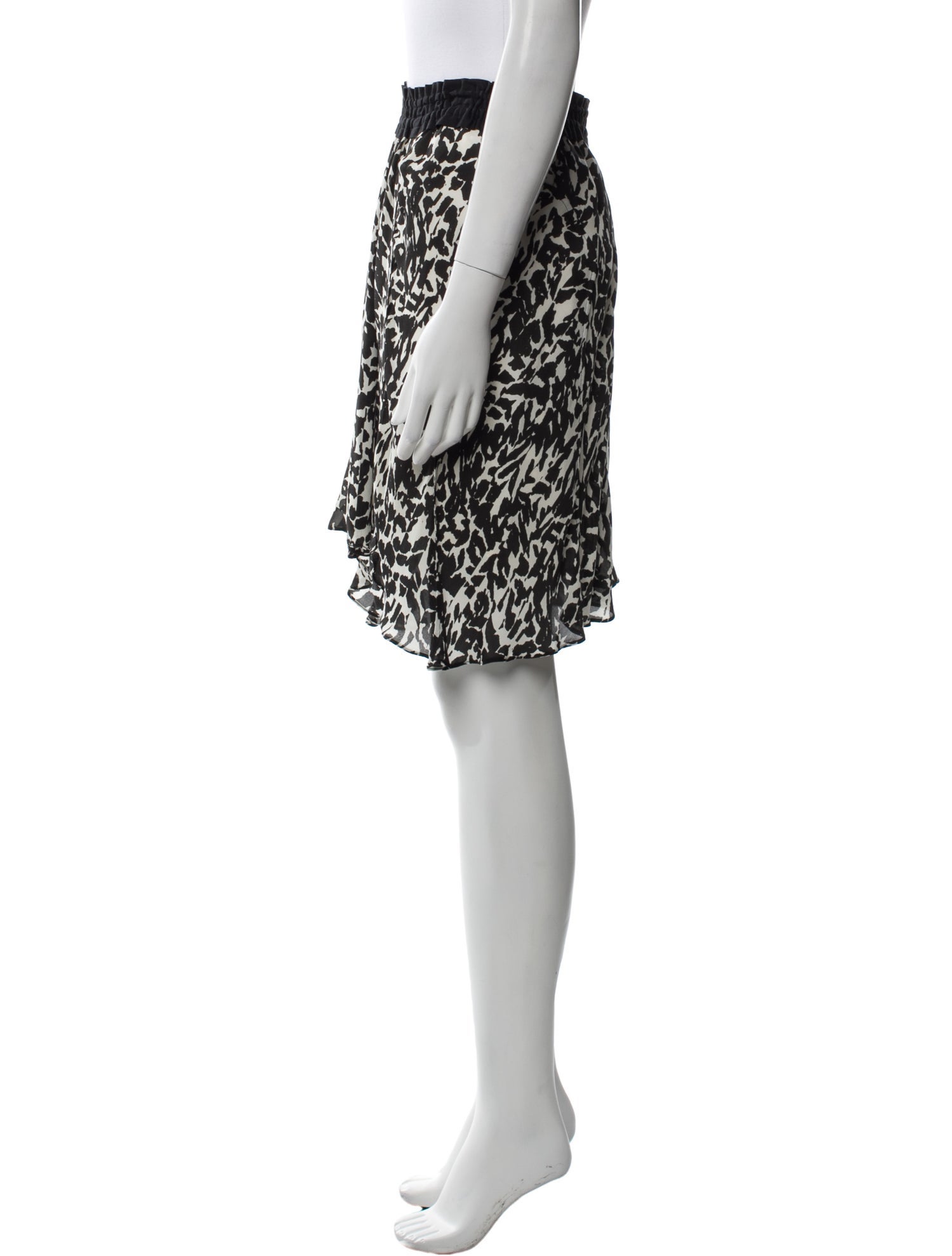 Isabel Marant Silk Knee-Length Skirt