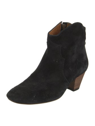 Isabel Marant Suede Western Boots