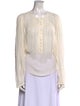 Isabel Marant Silk Crew Neck Blouse