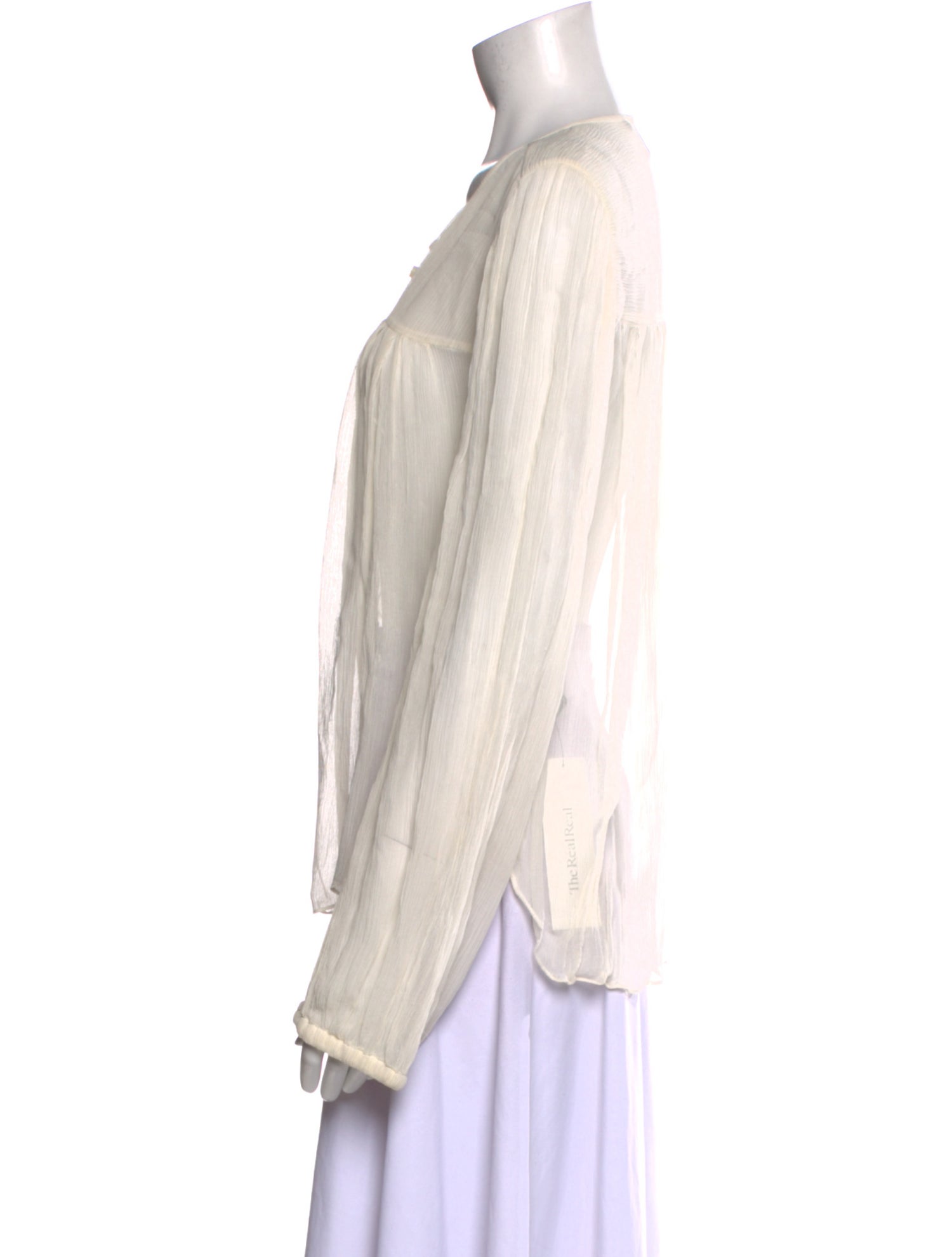 Isabel Marant Silk Crew Neck Blouse